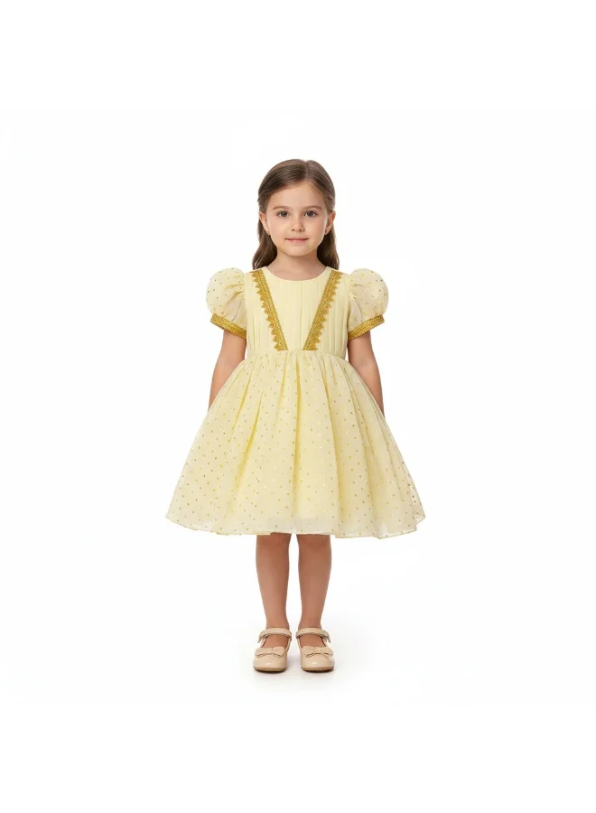 D'Daniela D'Daniela Golden Glow Dress - Yellow
